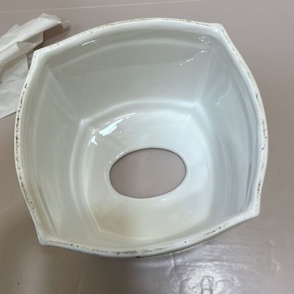 FLORAL DESIGN PORCELAIN TISSUE BOX COVER‎ - Picture 6 of 6